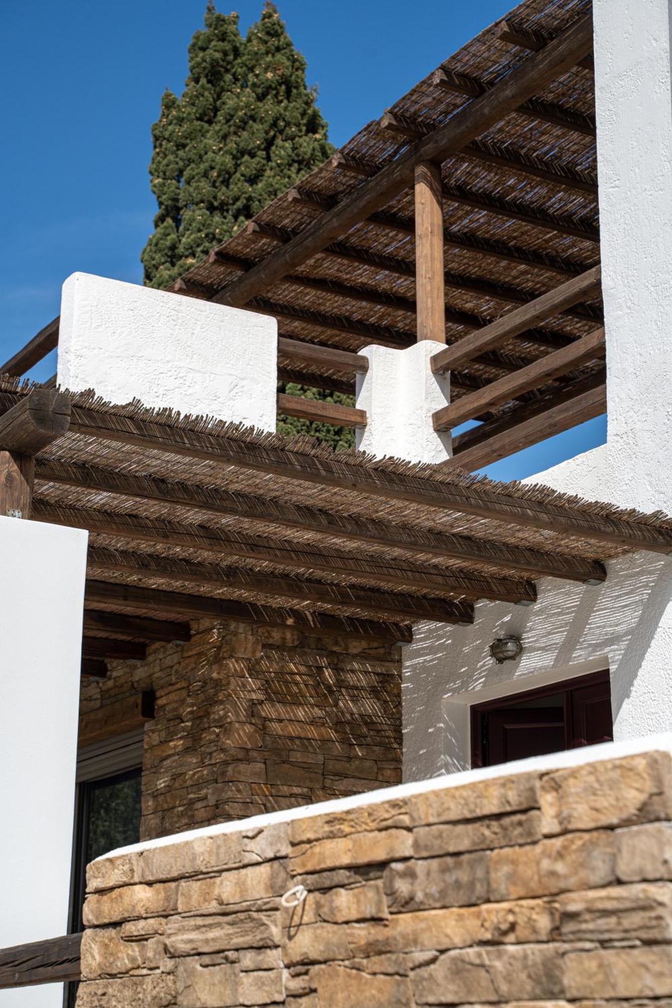 Apollonas & Sibylla Villa Chorio  Exteriör bild